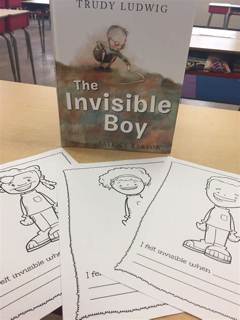 The Invisible Boy Printables